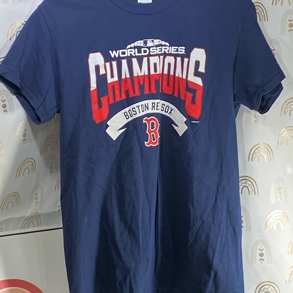 Gildan Navy Blue Boston Red Sox Champions Tee